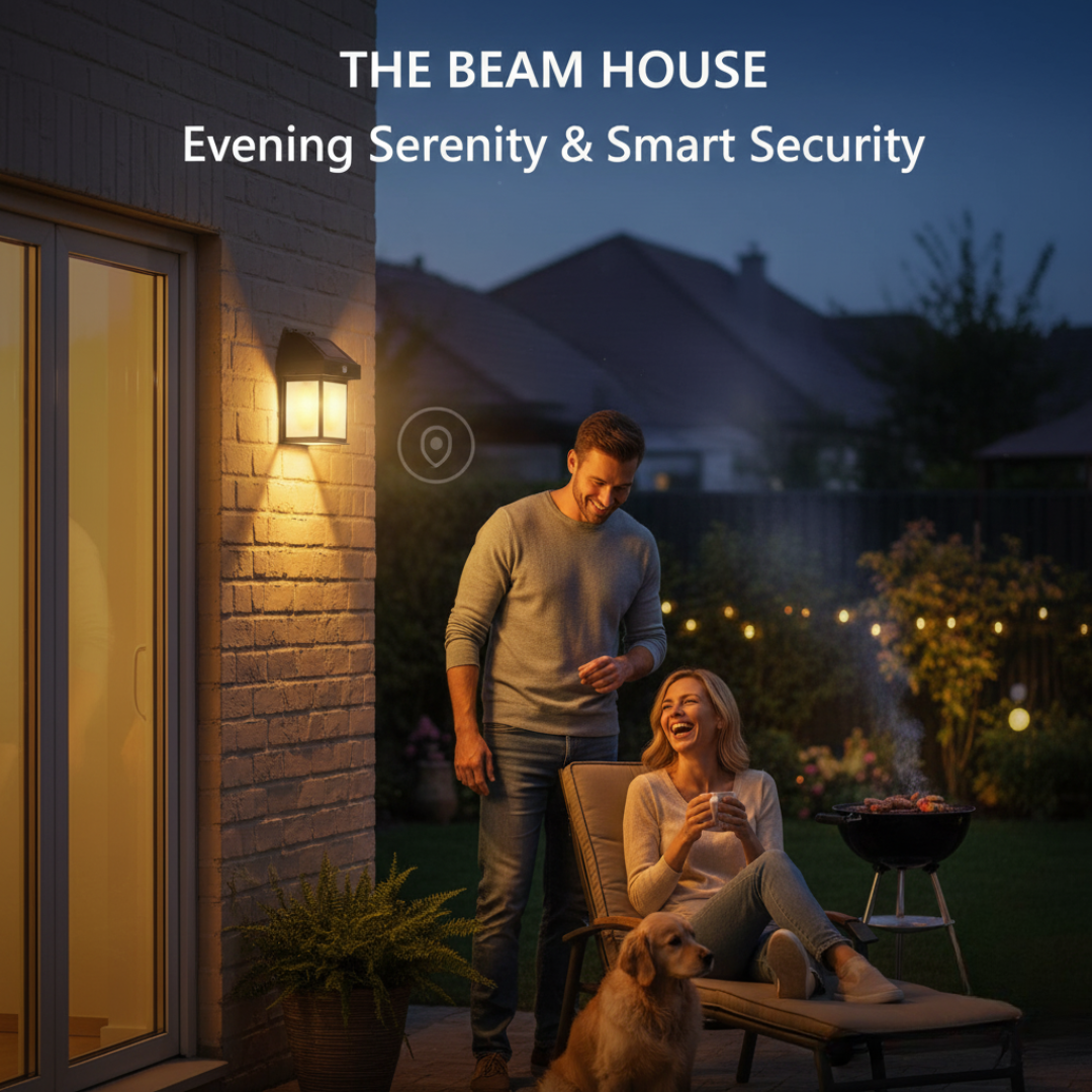 LED Solar Wall Lamp | Outdoor