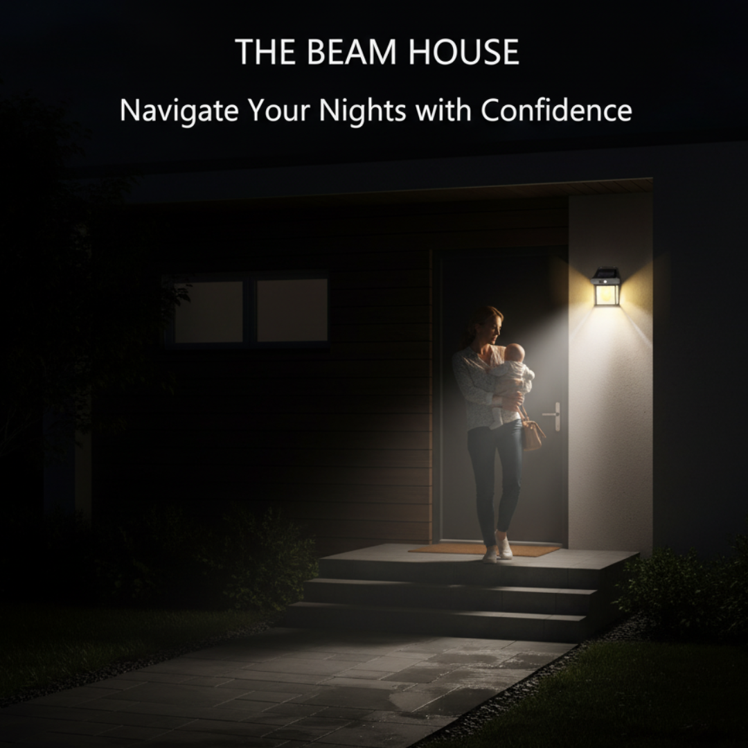 LED Solar Wall Lamp | Outdoor