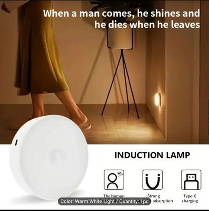 Motion Sensor USB Rechargeable LED Night Light