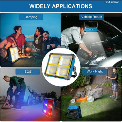 SOLAR Rechargeable LED Portable Work Light