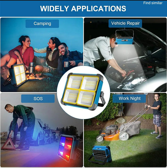 SOLAR Rechargeable LED Portable Work Light