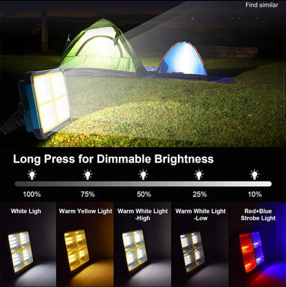 SOLAR Rechargeable LED Portable Work Light